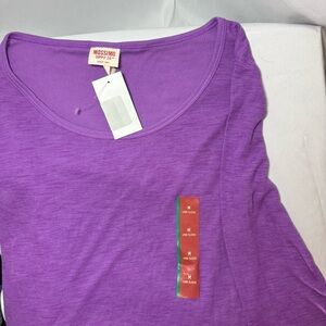 Mossimo purple medium long sleeve. NWT
